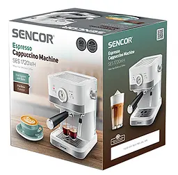 Кавоварка еспресо Sencor SES 1720WH - мініатюра 13
