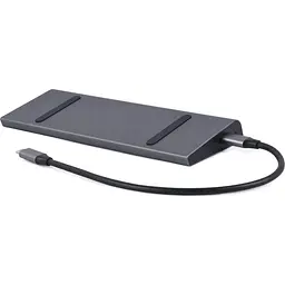 USB-Хаб Cablexpert A-CM-COMBO9-02, USB Type-C 9-в-1 (A-CM-COMBO9-02) - мініатюра 3