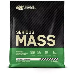 Гейнер Serious Mass, 5.45 кг EU Печиво-крем Optimum Nutrition fit0023890
