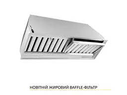 Витяжка WEILOR PPE 8265 SS 1250 LED Strip - мініатюра 3