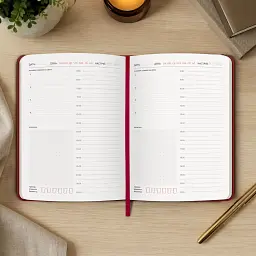 Планер-щоденник Orner "It's planning time" бордовий - мініатюра 7