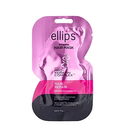 Маска для відновлення волосся Ellips Hair Repair з Прокератиновим комплексом 18 г (0033)