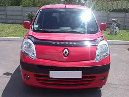 Дефлектор капоту мухобійка для Renault Kangoo 2008-2013 Євро Кріплення (Vip Tuning) RL17 - мініатюра 3