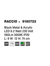 Підвіс Nova Luce RACCIO 9180723 - мініатюра 10