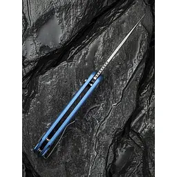 Ніж складаний кишеньковий Civivi Elementum II, (7.5 см) Nitro-V / Aluminum синій - мініатюра 16