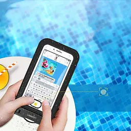 Водонепроникний чохол UGREEN Waterproof Phone Pouch Clear/Black [LP186] [69039] - мініатюра 3