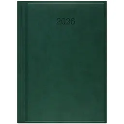 Щоденник Brunnen 2026 Стандарт Torino зелений (73-795 38 506)