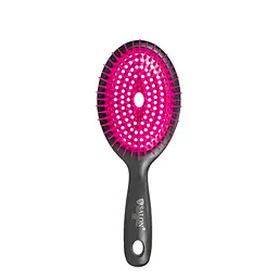 Щітка для волосся продувна Salon Professional масажна 8H60 Рожева