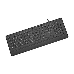 Клавіатура Gembird Slim Multimedia USB Black (KB-MCH-05-CYRL) - мініатюра 4