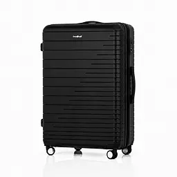 Валіза з поліпропілену Snowball 33703 середня 69л чорна (33703-M-Black)