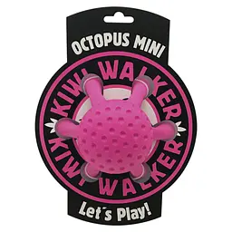 Іграшка для собак Kiwi Walker Восьминіг, рожевий, 13 см (TPR-838) - мініатюра 2