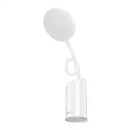 Настільна лампа Hoco HX10 Clip Table Lamp White - мініатюра 2