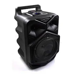 Портативна Bluetooth колонка валіза BT-1778 (Чорна) - мініатюра 3