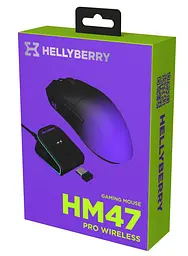 Миша HATOR Hellyberry HM47 PRO wireless Black Violet Gradient (HM47PRO_black_violet) - мініатюра 10