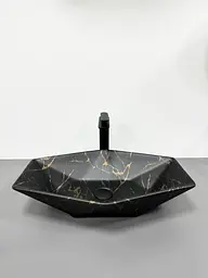 Умивальник VBI Venezia S marble matt накладний VBI-012403, Мармур - мініатюра 2
