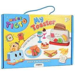 Набір для творчості STRATEG Містер тісто My Toaster українською мовою 41023