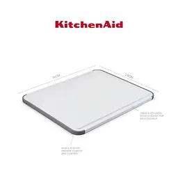 Дошка для нарізання KitchenAid Universal двостороння (KEG700NOSMGA) - мініатюра 5