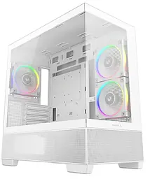 Корпус Deepcool CG380 3F білий Без БЖ ITX/Micro-ATX/Micro-ATX(Rear Connector); 2x3.5,2+3*2.5"