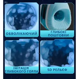 Мастурбатор чоловічий I’MCUM PulseMaster X з підігрівом та вібрацією (7970379617741) - мініатюра 4