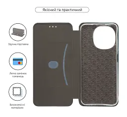 Чехол-книга ArmorStandart G-Case для Tecno Spark Go 1 (KL4) Green - миниатюра 3