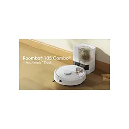 Пилосос iRobot Roomba Combo 105 (White) (y311240) - мініатюра 7
