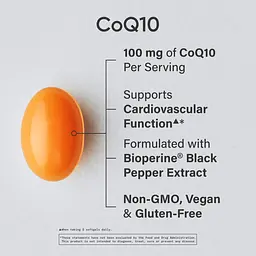 Натуральна добавка Sport Research CoQ10 100 mg 120 капсул - мініатюра 3