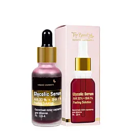 Кислотний пілінг-сироватка для обличчя Top Beauty кривавий пілінг 30 мл