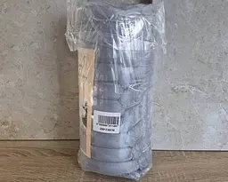 Плед-покривало Koloco королівський шарпей 1-149 смужка 4 см 200х230 блакитний - мініатюра 7