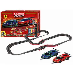 Автотрек Carrera GO!!! Потужні перегони Ferrari траса 8.6 м (CR-20062575)