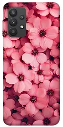 Чохол Demsky Pink flowers для Samsung Galaxy A32 (A325F) 4G
