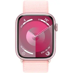 Смарт-годинник Apple Watch Series 9 GPS 45mm Pink Aluminum Case with Light Pink Sport Loop [MR9J3] [101684] - мініатюра 2