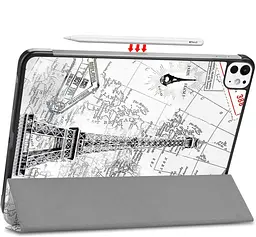 Чохол-книжка BeCover Smart Case для Apple iPad Pro 11" M4 2024 Paris (711640) - мініатюра 4