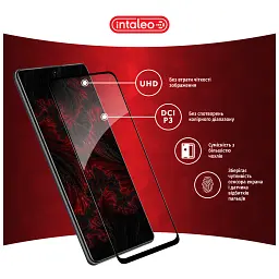 Скло захисне Intaleo Full Glue Xiaomi Redmi Note 11T Black (1283126518904) - мініатюра 4