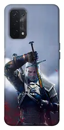 TPU чехол Demsky The witcher gerald для Oppo A54 4G