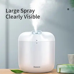 Зволожувач повітря BASEUS elephant humidifier 600 мл білий - мініатюра 5