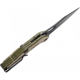 Ніж Hightron Spectron, M390, GFN, хакі, чорний клинок (HK04KHK) - мініатюра 3