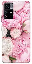 Чохол Demsky Pink peonies для Xiaomi Poco M4 Pro 5G
