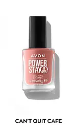 Лак для нігтів Avon «СуперСтійкість» Світло-кавовий/Can't Quit Café, 10 мл (158511578)