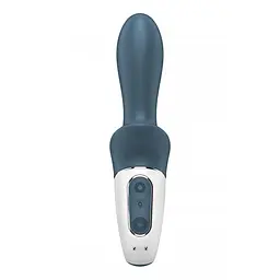 Анальний вібратор Satisfyer Air Pump Booty 2, 19 см (сірий) - мініатюра 2