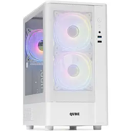 Корпус QUBE GEON ARGB White (GEON_GWNU3) - мініатюра 2
