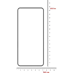 Захисне скло BeCover для Samsung Galaxy S21 FE SM-G990 Black (707244) - мініатюра 2