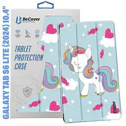 Чохол до планшета BeCover Smart Case Samsung Tab S6 Lite (2024) 10.4" P620/P625/P627 Unicorn (710835) - мініатюра 2