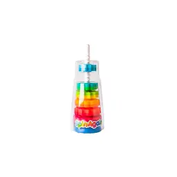 Розвивальна іграшка Fat Brain Toys Пірамідка гвинтова тактильна SpinAgain (F110ML) - мініатюра 2