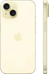 Смартфон Apple iPhone 15 128GB Yellow (MTP23) - мініатюра 3