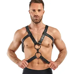 Портупея Bedroom Fantasies Rocco Masculine Masterpiece - Black
