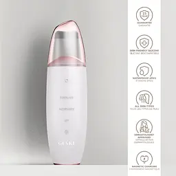 Мікрострумовий скрабер для шкіри та усунення чорних точок GESKE MicroCurrent Skin Scrubber & Blackhead Remover 9 в 1 пудровий - мініатюра 5