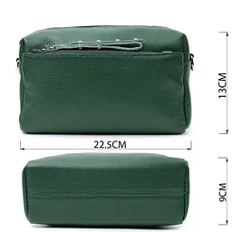 Жіноча шкіряна сумка Vintage 22,5х13х9 см sum0026599 - мініатюра 4