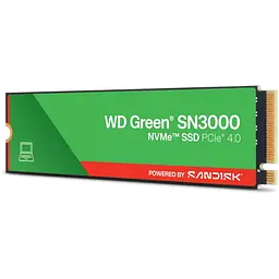 Накопичувач SSD Western Digital m.2 NVMe 500GB WD Green SN3000 (WDS500G4G0E-00CPS0) - мініатюра 2