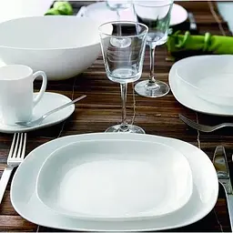 Тарілка обідня Luminarc Sweet Line 28 см White (X0511) - мініатюра 3