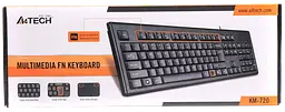 Клавіатура A4Tech KM-720 Black - мініатюра 3